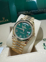 Load image into Gallery viewer, Rolex Day-Date 40 2025 Green &quot;Money Dial&quot; 228238
