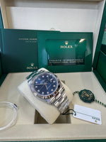 Load image into Gallery viewer, Rolex Datejust 41mm 126334 2025 Blue Diamond Dial Oyster
