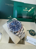 Load image into Gallery viewer, Rolex Datejust 41mm 126334 2025 Blue Diamond Dial Oyster
