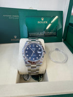 Load image into Gallery viewer, Rolex Datejust 41mm 126334 2025 Blue Diamond Dial Oyster
