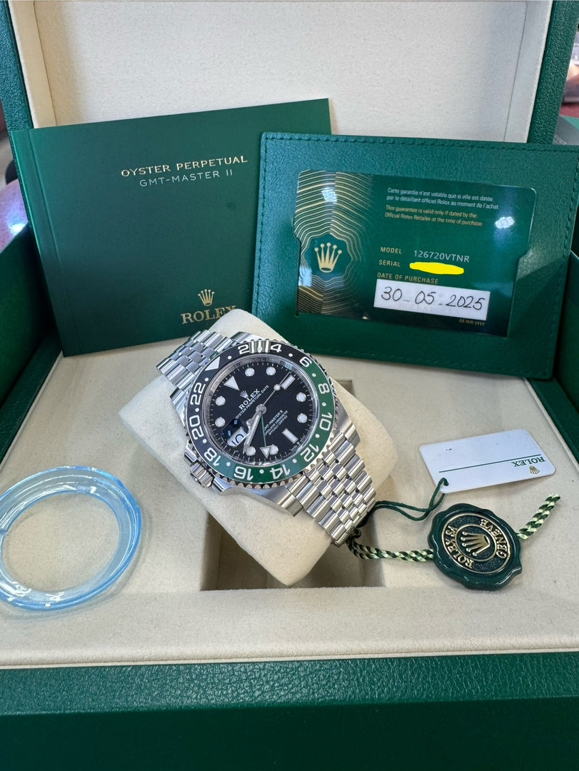 Rolex GMT-Master II "Sprite" 2025 126720VTNR Jubilee