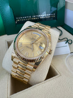 Load image into Gallery viewer, Rolex Day-Date 40 2023 Champagne Roman Dial 228238
