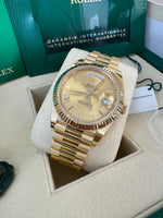 Load image into Gallery viewer, Rolex Day-Date 40 2023 Champagne Roman Dial 228238
