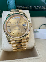 Load image into Gallery viewer, Rolex Day-Date 40 2023 Champagne Roman Dial 228238
