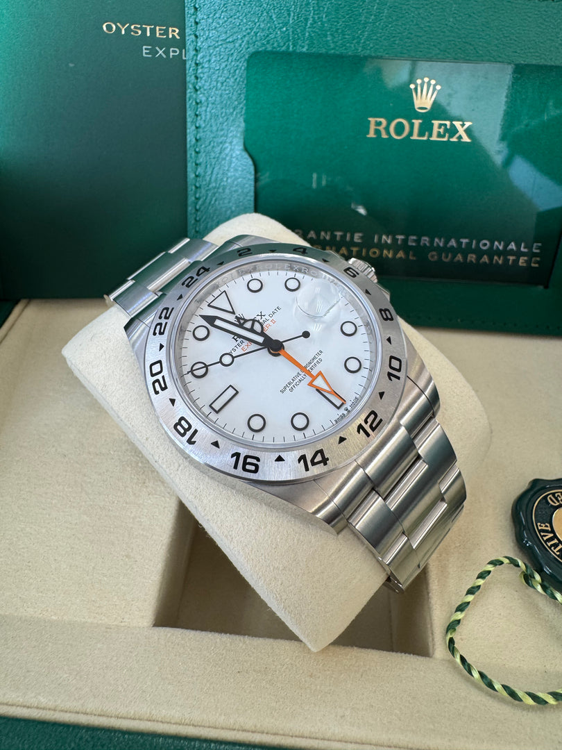 Rolex Explorer II 226570 2025 White Dial "Polar"