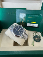 Load image into Gallery viewer, Rolex Datejust 41mm 126300 2025 Blue Jubilee
