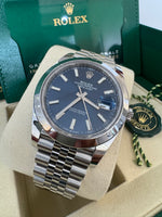 Load image into Gallery viewer, Rolex Datejust 41mm 126300 2025 Blue Jubilee
