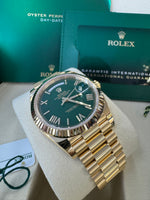 Load image into Gallery viewer, Rolex Day-Date 40 2025 Green &quot;Money Dial&quot; 228238
