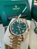 Load image into Gallery viewer, Rolex Day-Date 40 2025 Green &quot;Money Dial&quot; 228238
