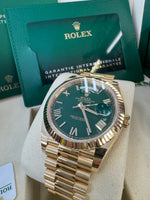 Load image into Gallery viewer, Rolex Day-Date 40 2025 Green &quot;Money Dial&quot; 228238
