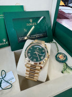 Load image into Gallery viewer, Rolex Day-Date 40 2025 Green &quot;Money Dial&quot; 228238
