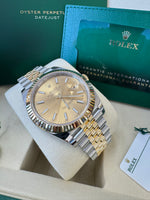 Load image into Gallery viewer, Rolex Datejust 41 Champagne Index Dial 126333 2025 Jubilee
