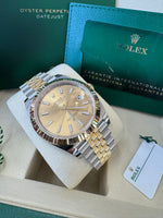 Load image into Gallery viewer, Rolex Datejust 41 Champagne Index Dial 126333 2025 Jubilee
