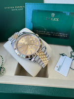 Load image into Gallery viewer, Rolex Datejust 41 Champagne Index Dial 126333 2025 Jubilee
