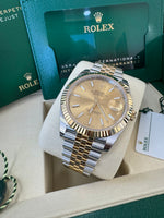 Load image into Gallery viewer, Rolex Datejust 41 Champagne Index Dial 126333 2025 Jubilee
