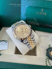 Rolex Datejust 41 Champagne Index Dial 126333 2025 Jubilee
