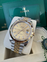 Load image into Gallery viewer, Rolex Datejust 41 Champagne Index Dial 126333 2025 Jubilee
