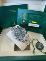 Load image into Gallery viewer, Rolex Datejust 41mm 126334 2025 Mint Green Dial Jubilee
