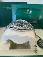 Load image into Gallery viewer, Rolex Datejust 41mm 126334 2025 Mint Green Dial Jubilee
