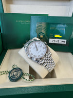 Load image into Gallery viewer, Rolex Datejust 41mm 126334 2025 White Roman Dial Jubilee
