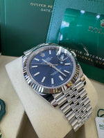Load image into Gallery viewer, Rolex Datejust 41mm 126334 2025 Blue Index Dial Jubilee
