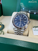 Load image into Gallery viewer, Rolex Datejust 41mm 126334 2025 Blue Index Dial Jubilee
