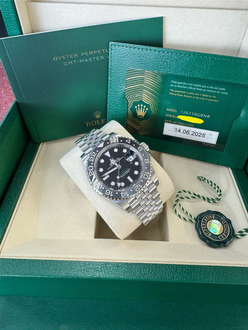 Rolex GMT-Master II "Bruce Wayne" 2025 126710GRNR Jubilee
