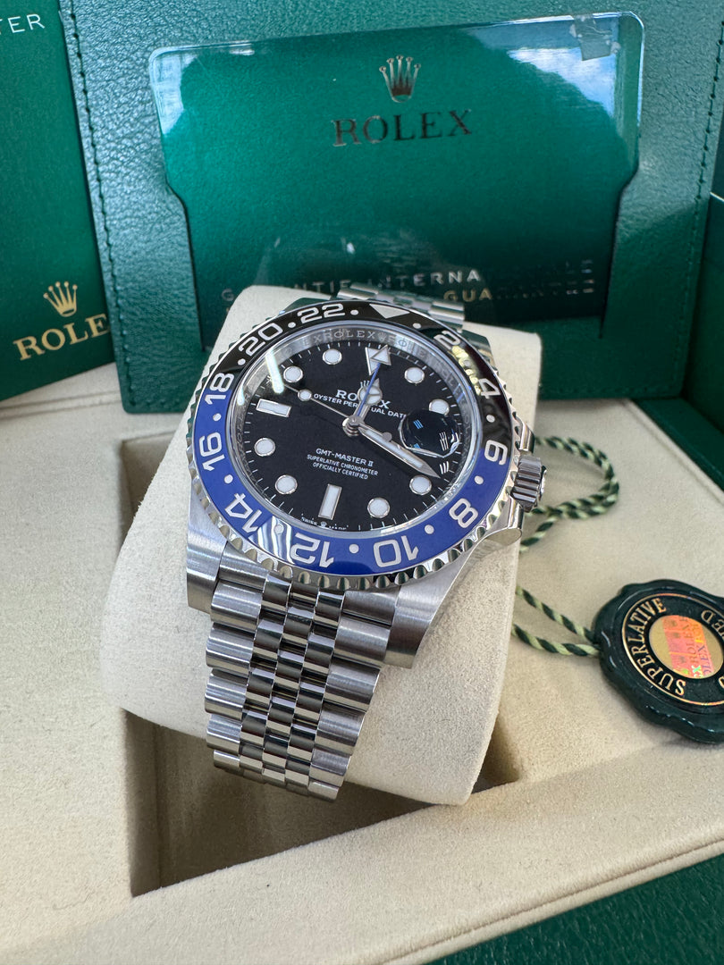 Rolex GMT-Master II "BatGirl" 2025 126710BLNR Jubilee