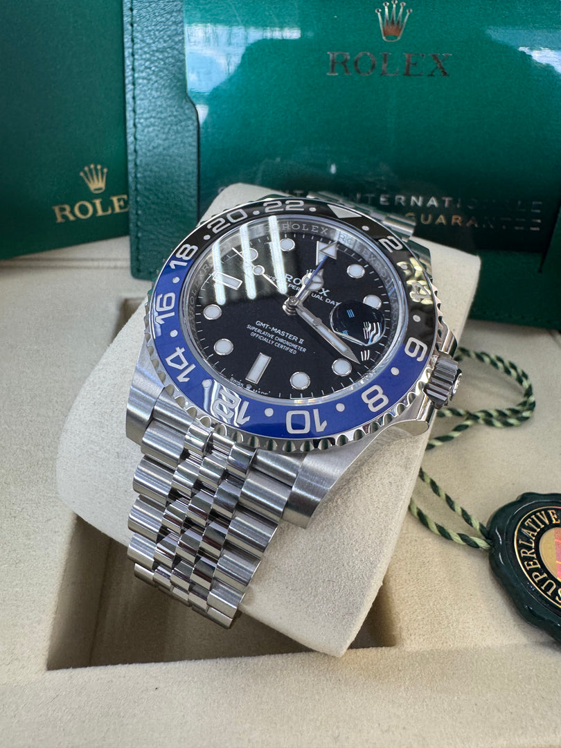 Rolex GMT-Master II "BatGirl" 2025 126710BLNR Jubilee