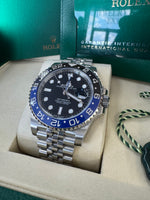 Load image into Gallery viewer, Rolex GMT-Master II &quot;BatGirl&quot; 2025 126710BLNR Jubilee
