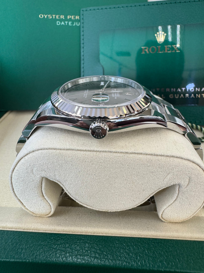 Rolex Datejust 41mm 126334 2025 Wimbeldon Dial Oyster
