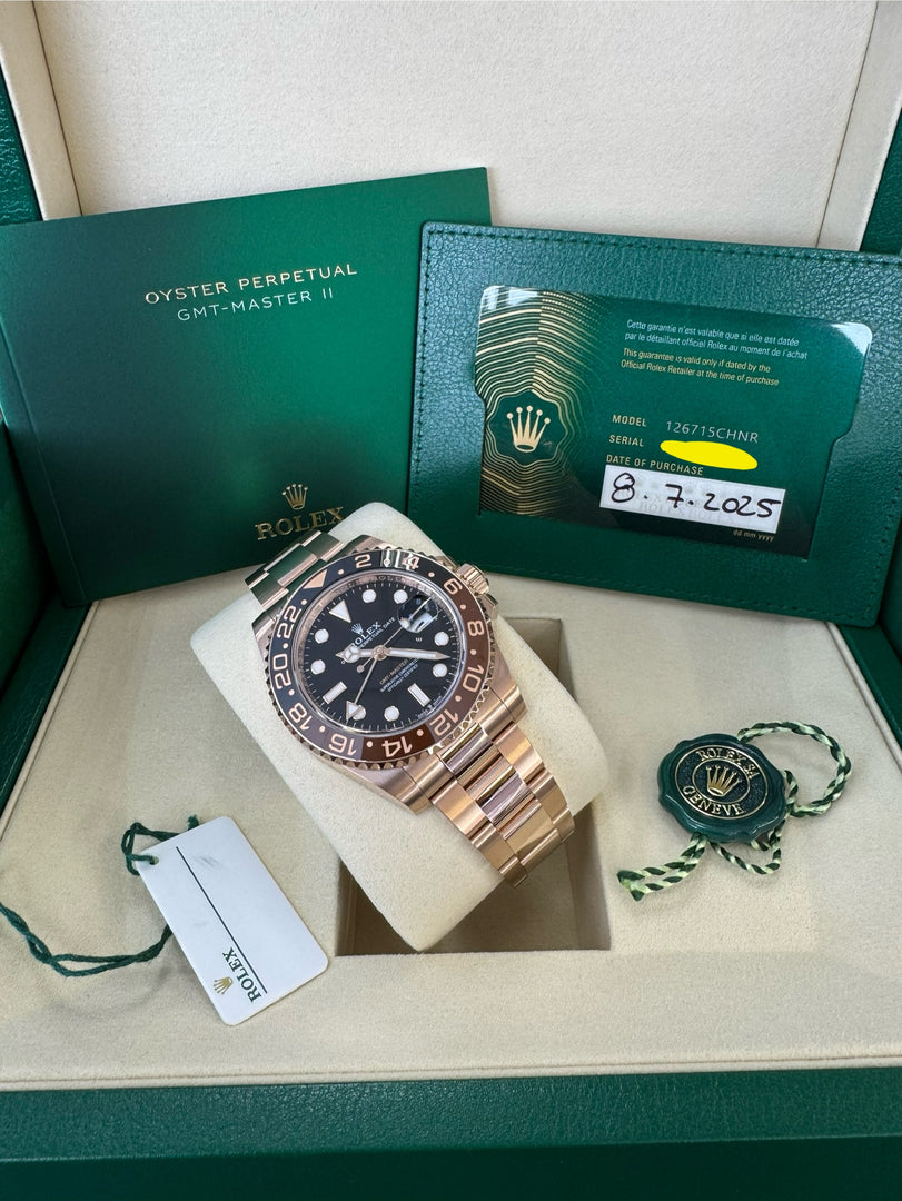 Rolex GMT-Master II "Rootbeer" 2025 126715CHNR