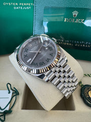 Rolex Datejust 41mm 126334 2025 Wimbeldon Dial Jubilee