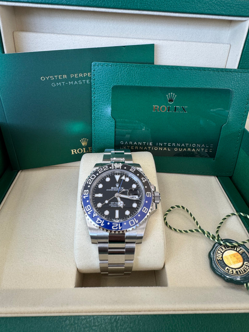 Rolex GMT-Master II "BatGirl" 2025 126710BLNR Oyster