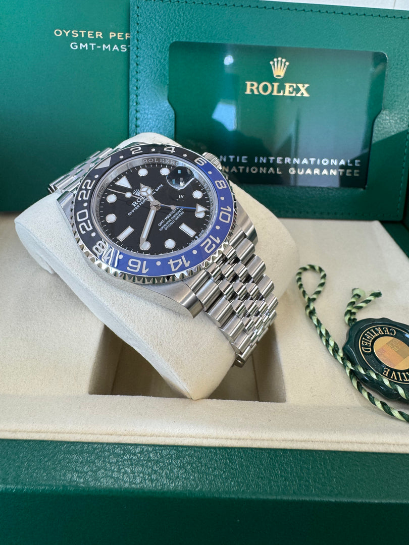 Rolex GMT-Master II "BatGirl" 2025 126710BLNR Jubilee
