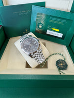 Load image into Gallery viewer, Rolex Datejust 41mm 126334 2025 Slate Diamond Dial Jubilee

