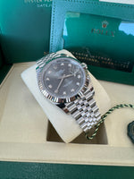 Load image into Gallery viewer, Rolex Datejust 41mm 126334 2025 Slate Diamond Dial Jubilee
