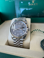 Load image into Gallery viewer, Rolex Datejust 41mm 126334 2025 Slate Diamond Dial Jubilee
