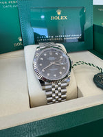 Load image into Gallery viewer, Rolex Datejust 41mm 126334 2025 Slate Diamond Dial Jubilee
