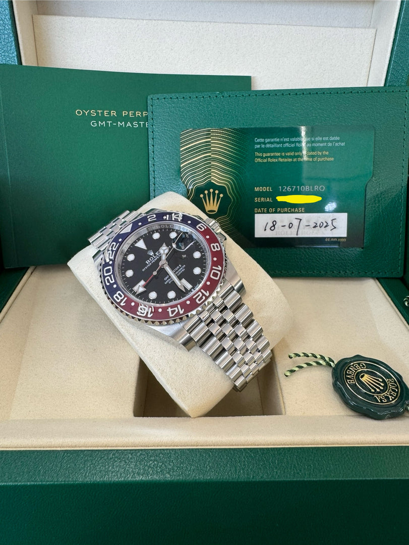 Rolex GMT-Master II "Pepsi" 2025 126710BLRO Jubilee