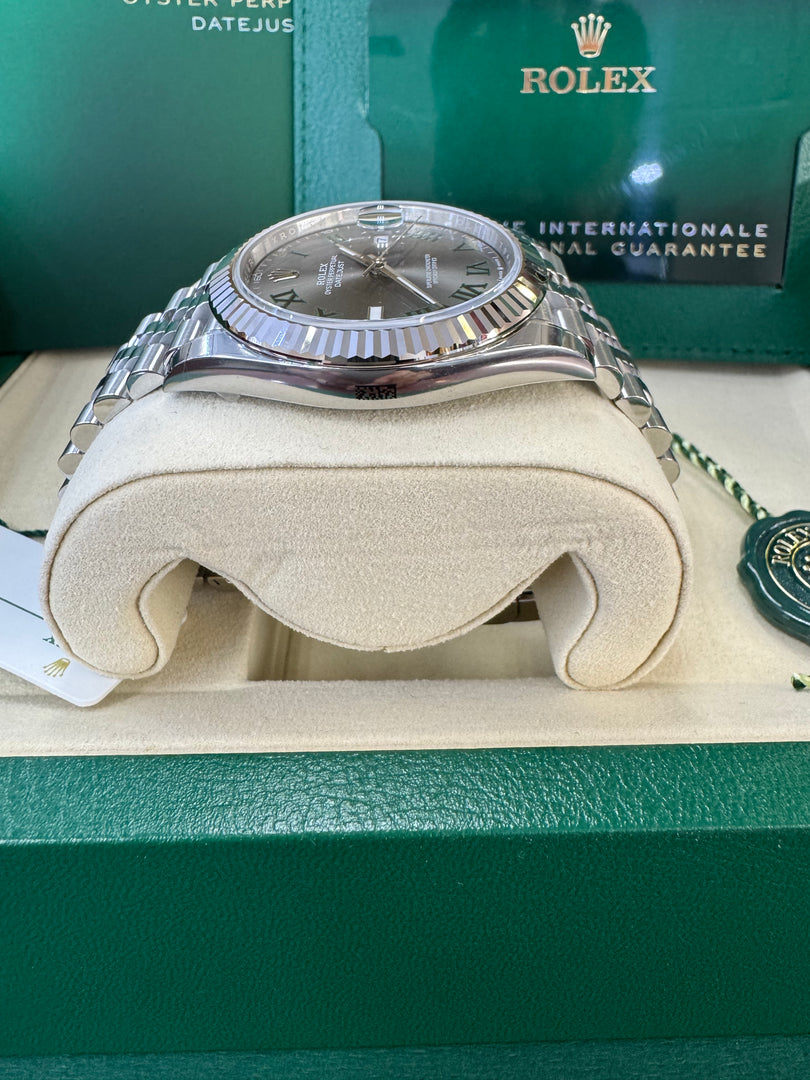 Rolex Datejust 41mm 126334 2025 Wimbeldon Dial Jubilee