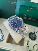 Load image into Gallery viewer, Rolex Datejust 41mm 126334 2025 Blue Index Dial Jubilee
