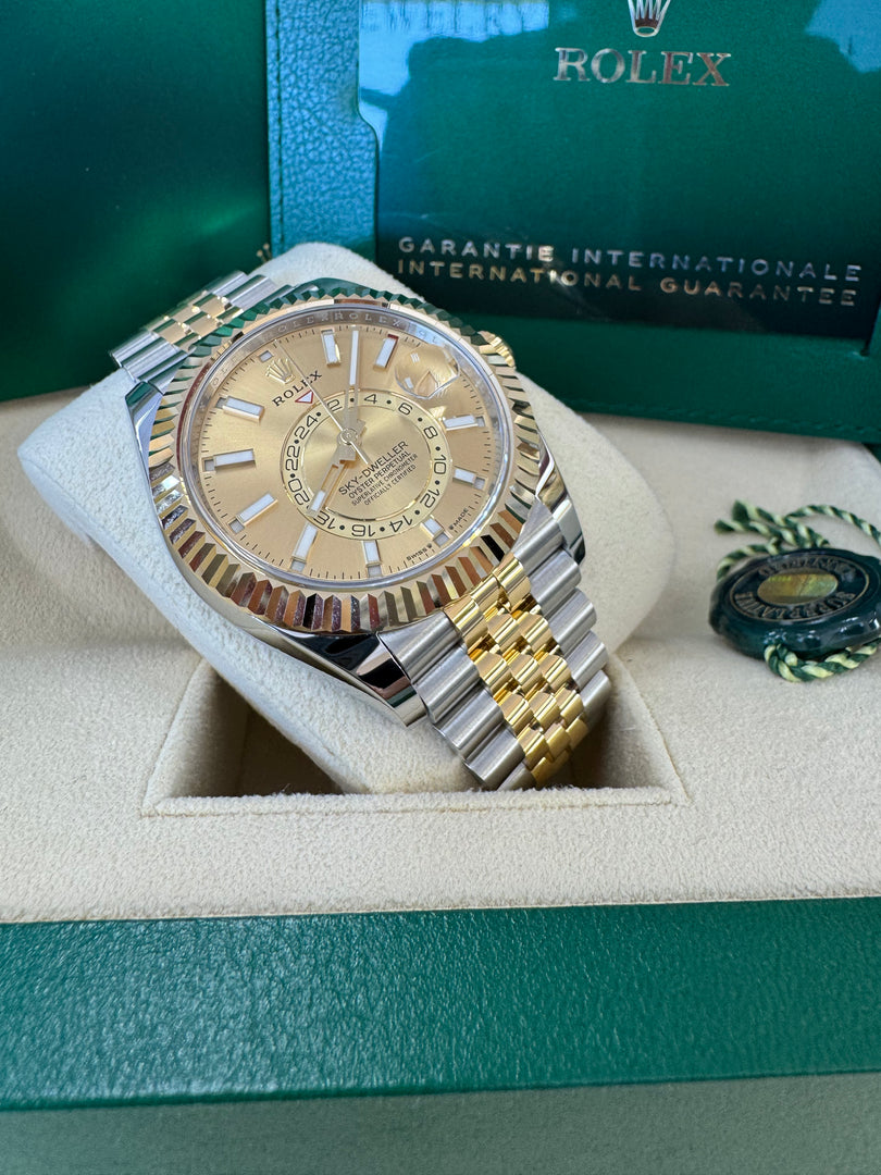 Rolex Sky-Dweller 336933 Champagne Dial 2024 Jubilee