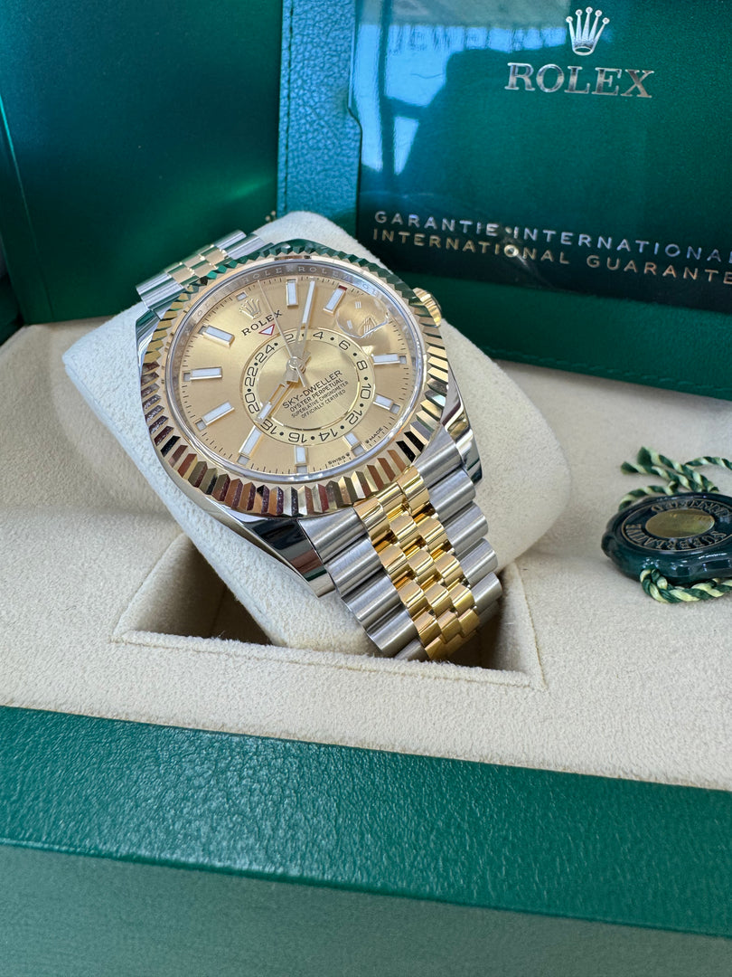 Rolex Sky-Dweller 336933 Champagne Dial 2024 Jubilee