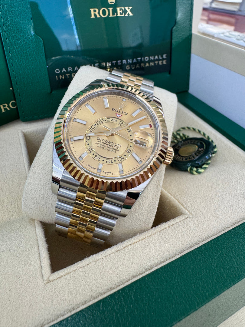 Rolex Sky-Dweller 336933 Champagne Dial 2024 Jubilee
