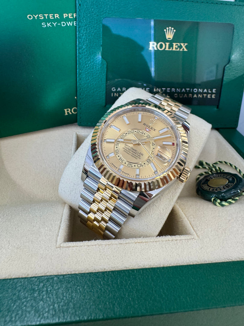 Rolex Sky-Dweller 336933 Champagne Dial 2024 Jubilee
