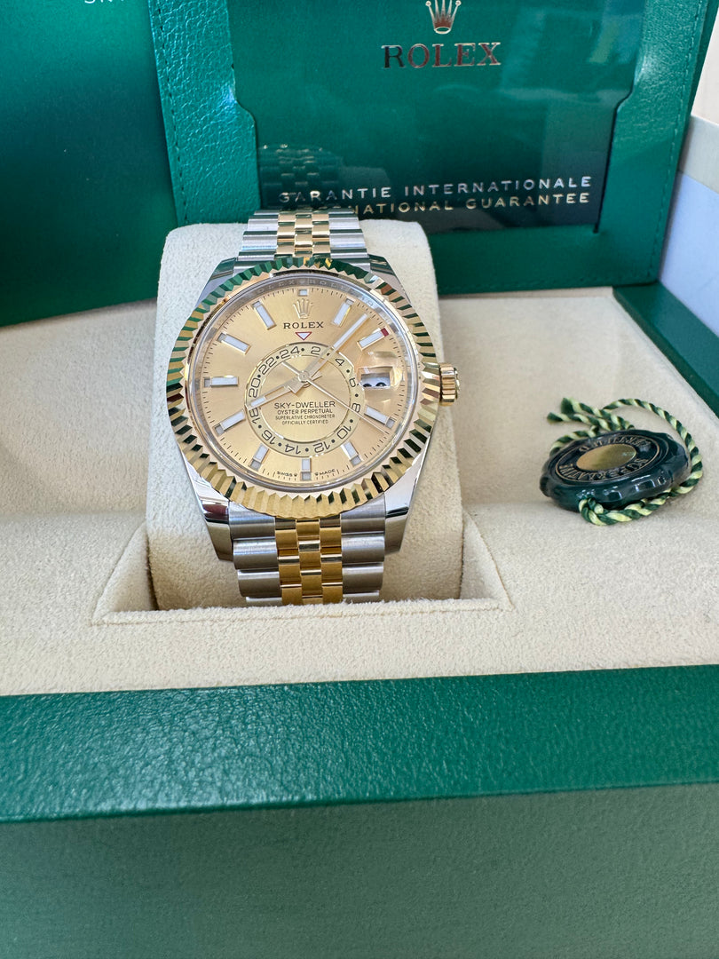 Rolex Sky-Dweller 336933 Champagne Dial 2024 Jubilee