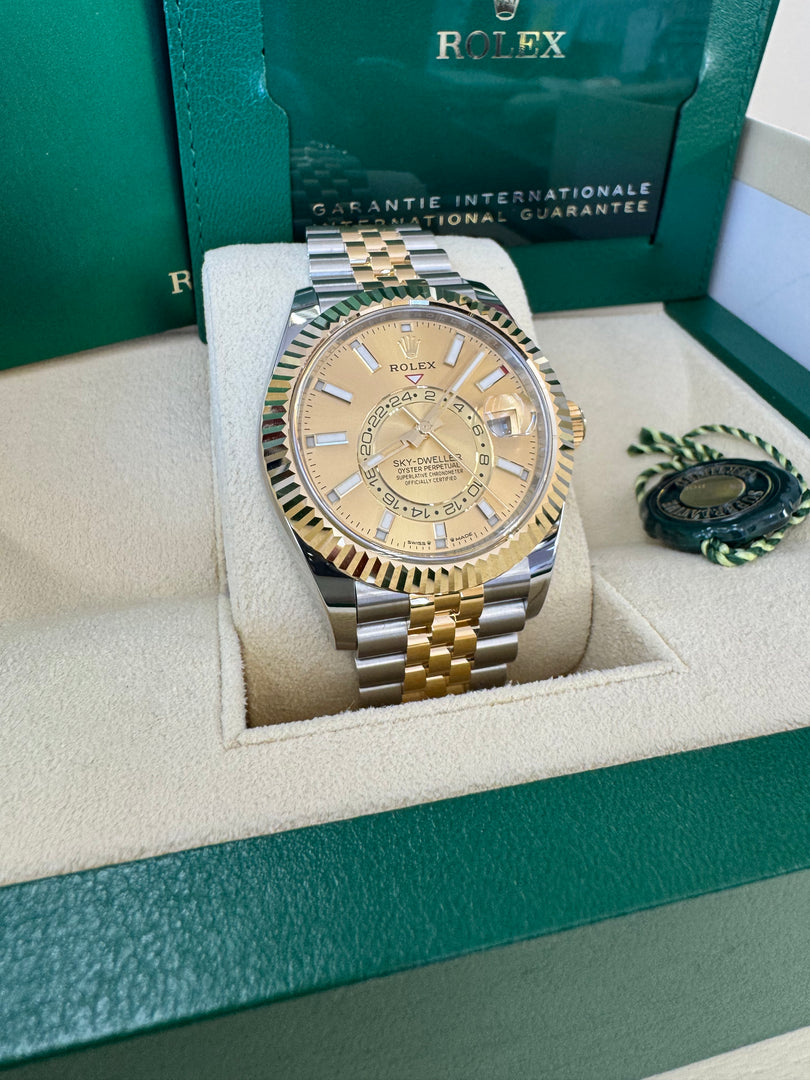 Rolex Sky-Dweller 336933 Champagne Dial 2024 Jubilee