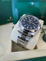 Load image into Gallery viewer, Rolex Datejust 41mm 126300 2025 Blue Oyster

