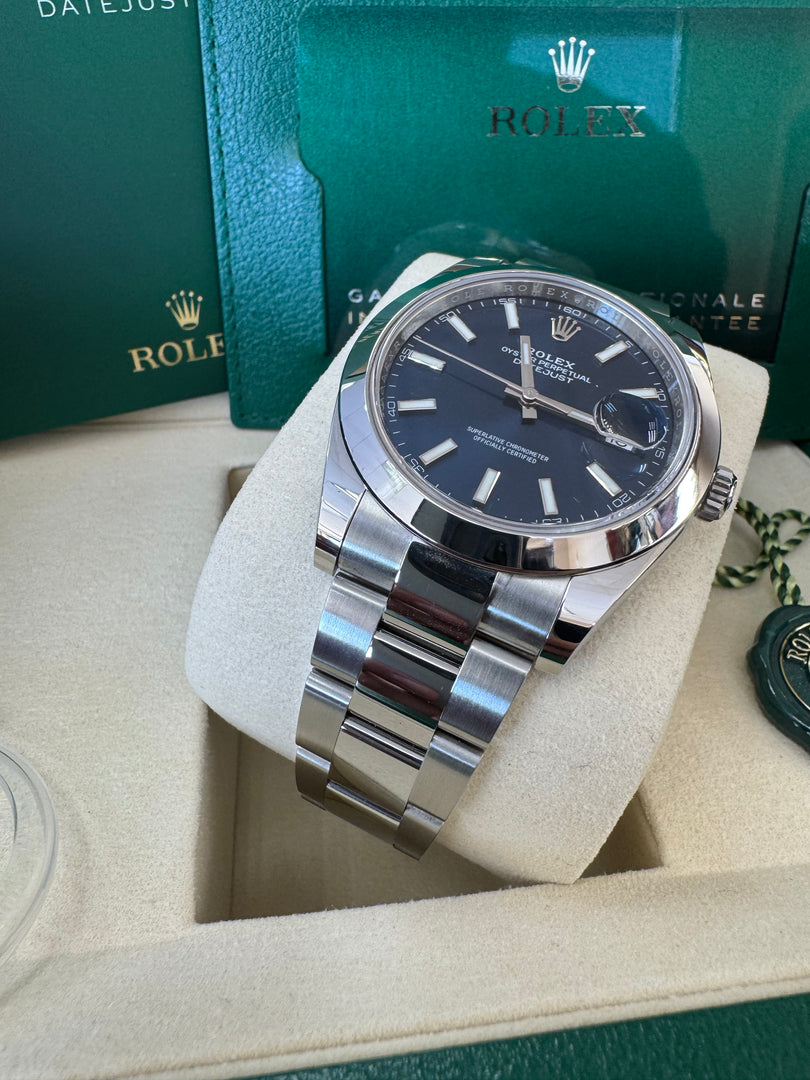 Rolex Datejust 41mm 126300 2025 Blue Oyster
